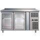 Tavolo refrigerato Forcar GN2200TNG 2 porte positivo - Forcar Refrigerati