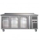 Tavolo refrigerato Forcar GN3200TNG 3 porte positivo - Forcar Refrigerati
