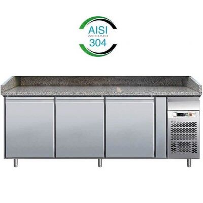 Forcar PZ3600TN Refrigerated Pizza Counter with 3 Doors
