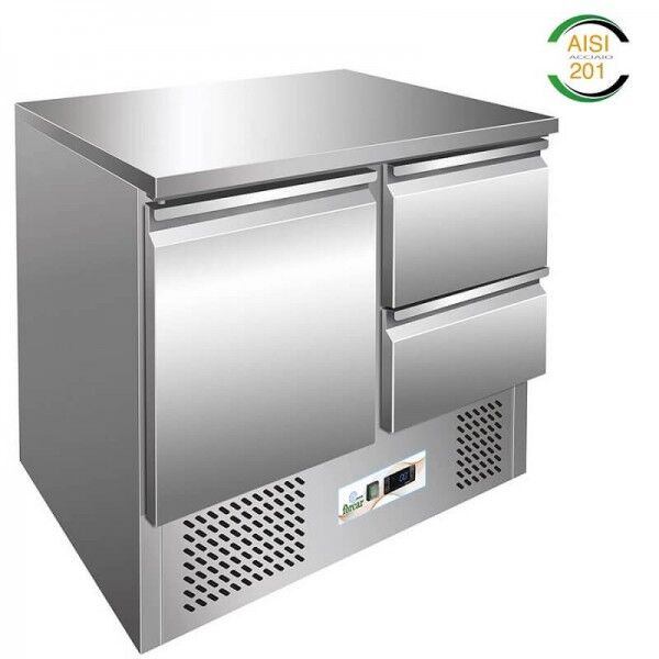 Saladette refrigerata Forcar S9012D-FC positiva - Forcar Refrigerati