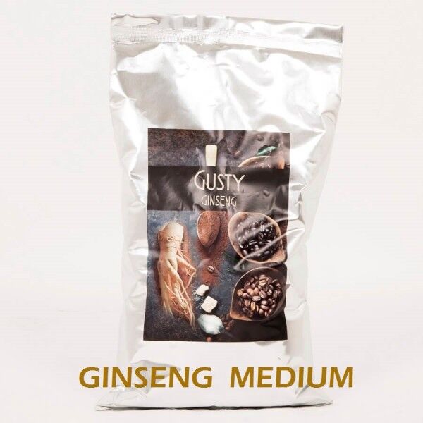 3 Kg Ginseng Coffee MEDIUM 100% plant-based coffee without Gluten and Lactose. Halal certification. 3 pouches of 1 kg - Micadore