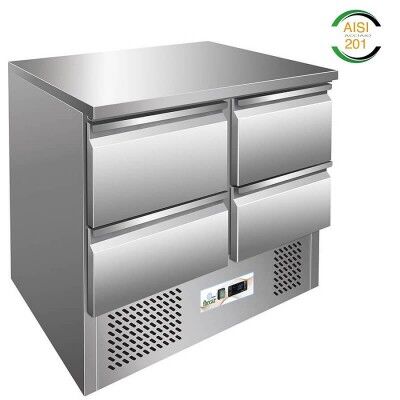 Refrigerated 2/8°C stainless steel room with doors or drawers GS901 - Forcar