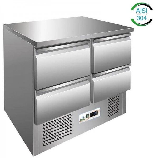 Saladette refrigerata Forcar S9014D positiva - Forcar Refrigerati