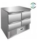 Saladette refrigerata Forcar S9014D positiva - Forcar Refrigerati