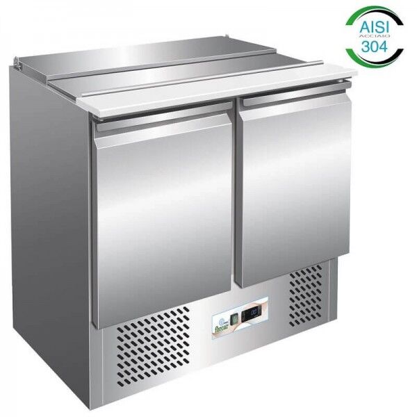 Refrigerated Saladette Forcar G-S900 2 doors positive - Forcar Refrigerated