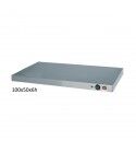 Stainless steel hot plate 100x50cm. Adjustable temperature. PC4754