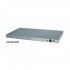 Stainless steel hot plate 100x50cm. Adjustable temperature. PC4754