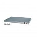 Stainless steel hot plate 60x40cm. Adjustable temperature. PC6040
