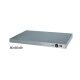 Stainless steel hot plate 80x60 cm. Adjustable temperature. PC8060 - Forcar Multiservice