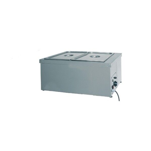 BMS1783 stainless steel dry heating element countertop hot table with thermostat. - Forcar Multiservice