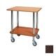 Two-story wooden gueridon trolley. CA901 - Forcar Multiservice