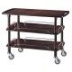 Forcar CLP2003W 3-story wooden service cart - Forcar Multiservice