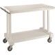 Sturdy solid wood 2-story service cart. LP800B - Forcar Multiservice