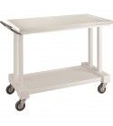 Sturdy solid wood 2-story service cart. LP800B