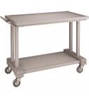 Sturdy solid wood 2-story service cart. LP800CE