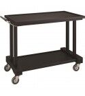 Sturdy solid wood 2-story service cart. LP1000CA