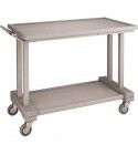 Sturdy solid wood 3-tier service cart. LP1050CE