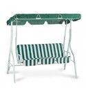 3-seater outdoor rocking chair Green