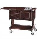 1-plate wooden flambé trolley. CL2751CA