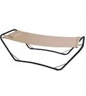 Garden hammock with painted steel frame. Java