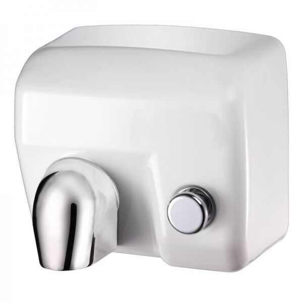 Ariel electric push-button hand dryer, swivel nozzle -
