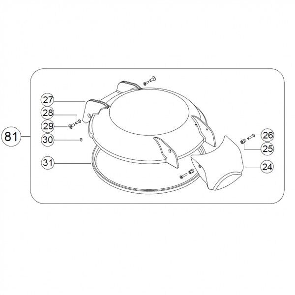 TRANSPARENT COVER GASKET - F2706 - Fama Industrie - Fama Industrie