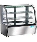 Ventilated steel and glass heated showcase.VPH120