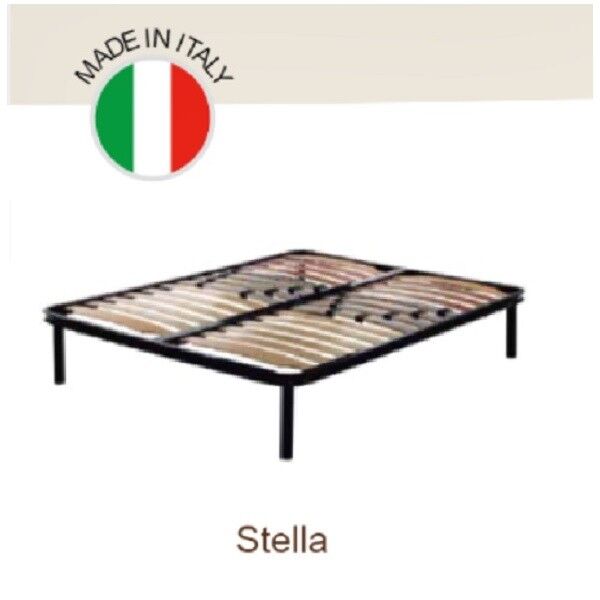 Non-slip slatted bed base with rigidity adjustment. STELLA - Bianchi