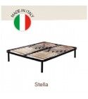 Non-slip slatted bed base with rigidity adjustment. STELLA
