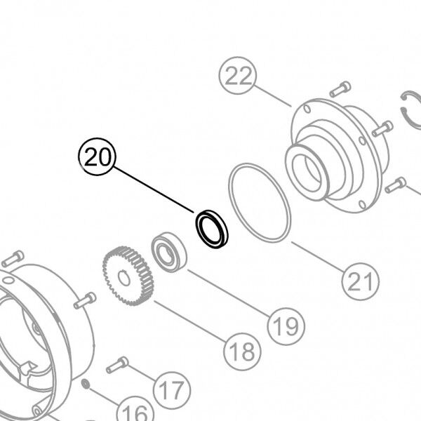 Paraolio da 20x42x7 - F2270 - Fama Industrie - Fama industrie