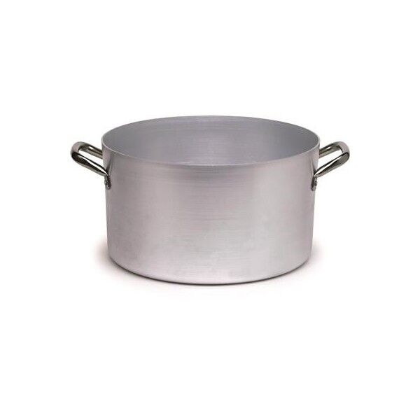 Casseruola Alta 2 Manici 36 cm Alluminio 104 - 3 mm ALMA104 Agnelli - Agnelli