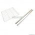 Griglia aggiuntiva GN2/1 GRP21 con coppia di guide CG21 per armadi refrigerati