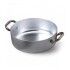Low Casserole 2 Handles 26 cm Aluminum 106 - 3 mm ALMA106 Agnelli
