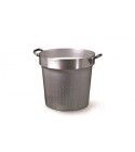 Cylindrical Colander For Interior 40 cm Aluminum 173 - 3 mm ALMA173 Agnelli