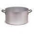 High Casserole 2 Handles 18 cm Aluminum - 2 mm PCMX04 Agnelli