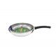 Padella 1 Manico 24 cm Inox Antiaderente Induzione 10943 Steel Pan - Steel Pan