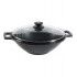 Wok 2 Handles With Lid And Grill 28 cm Efficient 3300 Pinti