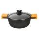 Casseruola Alta 2 Manici Con Coperchio 36 cm Efficient 3300 Pinti - Pinti