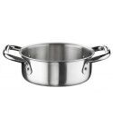 Casseruola Bassa 2 Manici 20 cm 3 Layer 373009 Pinti
