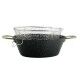 Friggitrice Con Cestello 4.5 lt Ferro Smaltato Quarzo 4007 L.A.R.
