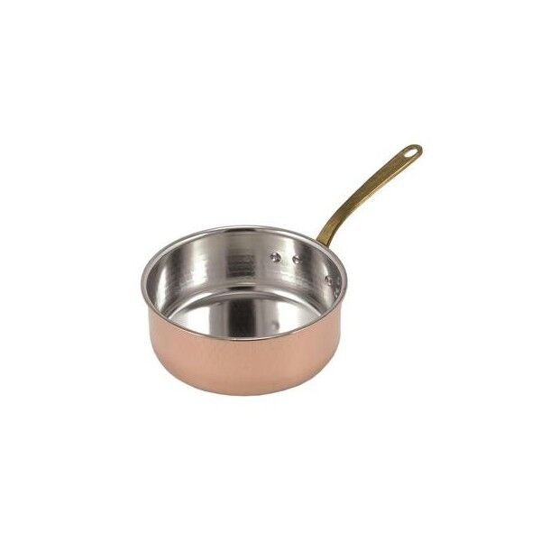 Casseruola Bassa 1 Manico 20 cm Rame Stagnato 1122 L.A.R. - L.A.R.