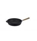 High Frying Pan 1 Handle 24 cm Brava 7324 Dellatorre Foundries