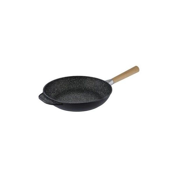 Low Frying Pan 1 Handle 28 cm Brava 7128 Fonderie Dellatorre - Fonderie Dellatorre