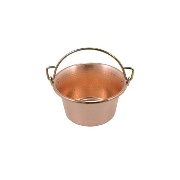 Paiolo Con Maniglia 24 cm Rame Stagnato 1036 L.A.R. - L.A.R.
