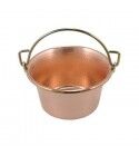 Paiolo Con Maniglia 24 cm Rame Stagnato 1036 L.A.R.
