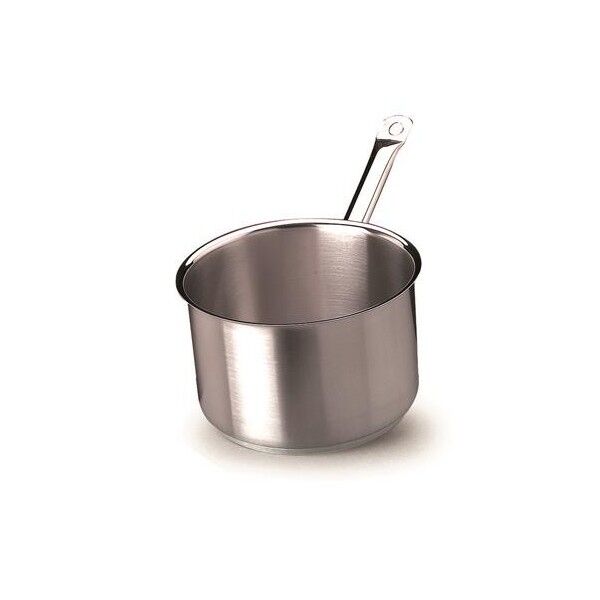 Casseruola Alta 1 Manico 24 cm Acciaio Inox Induzione - 3 mm COIX3105E Agnelli - Agnelli