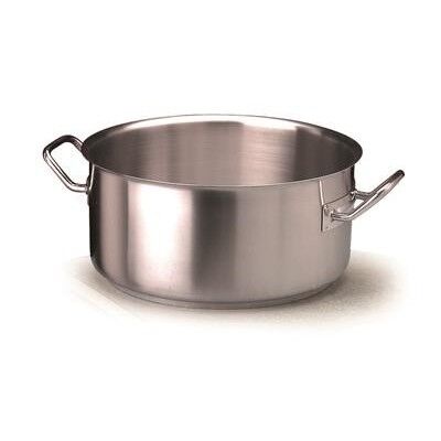 Casseruola Bassa 2 Manici 20 cm Acciaio Inox Induzione - 3 mm COIX3106E Agnelli