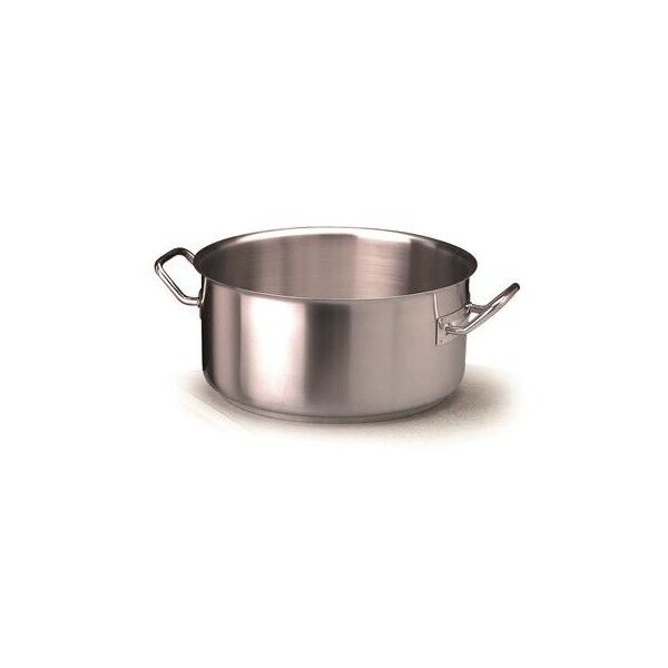 Casseruola Bassa 2 Manici 20 cm Acciaio Inox Induzione - 3 mm COIX3106E Agnelli - Agnelli