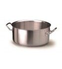 Casseruola Bassa 2 Manici 20 cm Acciaio Inox Induzione - 3 mm COIX3106E Agnelli