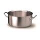 Casseruola Bassa 2 Manici 45 cm Acciaio Inox Induzione - 3 mm COIX3106E Agnelli - Agnelli